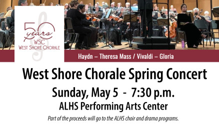 West Shore Chorale Spring Concert