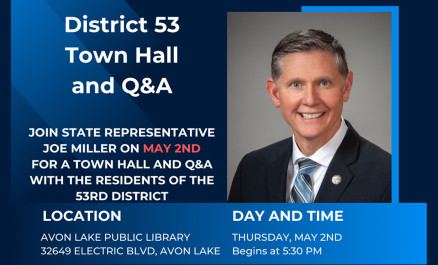District 53 Town Hall and Q&A with Rep. Joe Miller