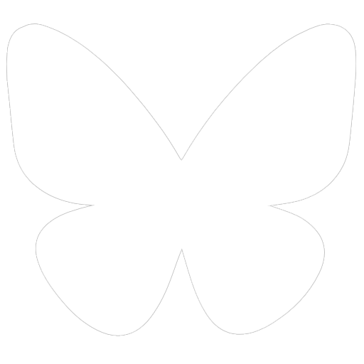 Blue Sky Blue Sky Logo in White